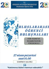 Uluslararası Öğrencilerle Bilgilendirme Toplantısı Gerçekleştirildi